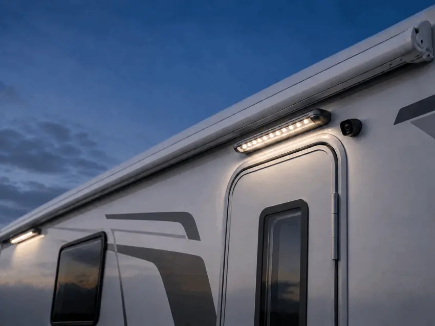 RHI-Electronic Caravan - Nachrüstung von Innen- und Außenbeleuchtung