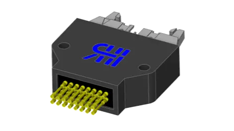 Nadelprüfadapter für 16-poligen, 2-reihigen Steckverbinder, Rastermaß: 2,54mm;