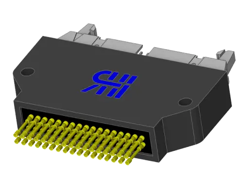 Nadelprüfadapter für 34-poligen, 2-reihigen Steckverbinder, Rastermaß: 2,54mm;