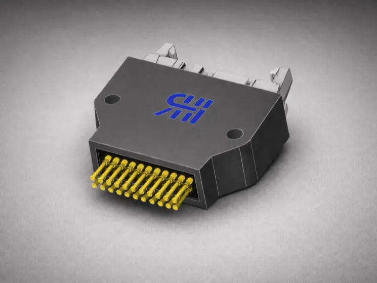 Nadelprüfadapter zur Kontaktierung von 2-reihigen Steckverbindern