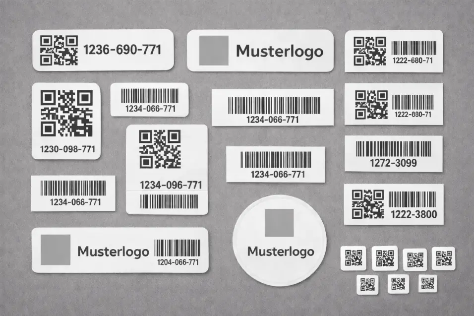 Etiketten nach Wunsch incl. Design-Service