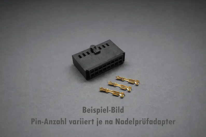 Anschluss-Stecker Set für Nadelprüfadapter FB26 incl. 26x Crimp-Pins;