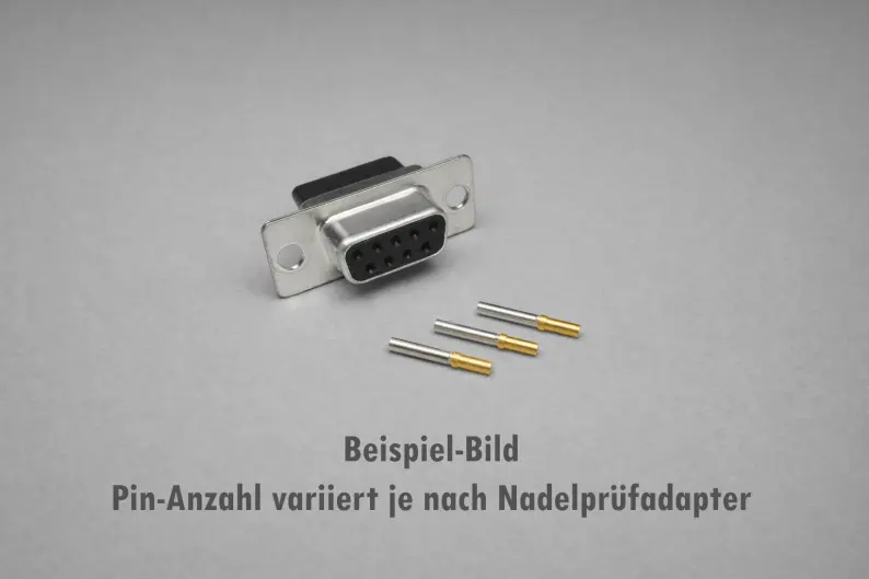 Anschluss-Stecker Set für Nadelprüfadapter SubD25- incl. 25x Crimp-Pins;