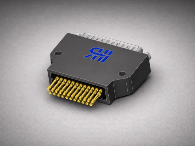 Nadelprüfadapter zur Kontaktierung von SubD-Steckverbindern